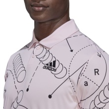 adidas Tennis-Polo Club Graphic pink Herren